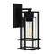 Quoizel Damien 1-Light Earth Black Outdoor Wall Lantern DMN8405EK - alternate 1